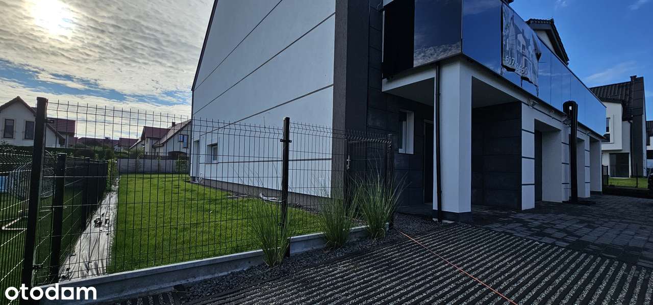 Dom na kameralnym , zamkniętym osiedlu, salon 42m2, pompa ciepła. - Pełny obrazek: 4/17