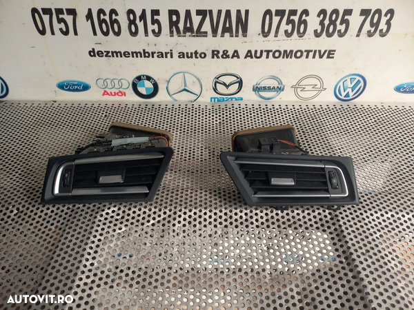 Grile Grila Aerisire Ventilatie Bord Stanga Dreapta Bmw Seria 7 F01 F02 F03 F04 Volan Stanga Europa Dezmembrez Bmw Seria 7 F01 F02 - 1