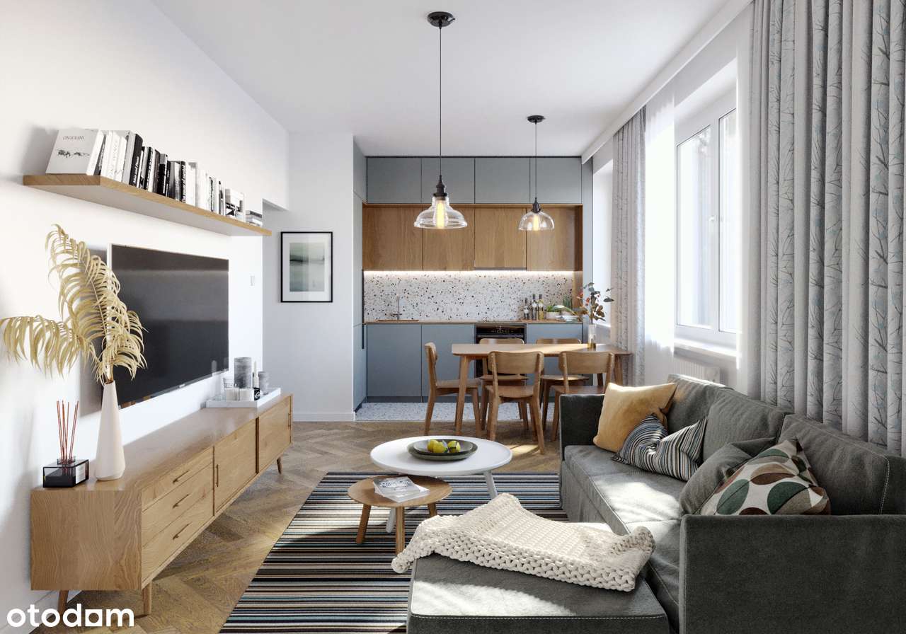 MIESZKANIE W CENTRUM, ul. K. Libelta, 3-pokojowe 43 m²