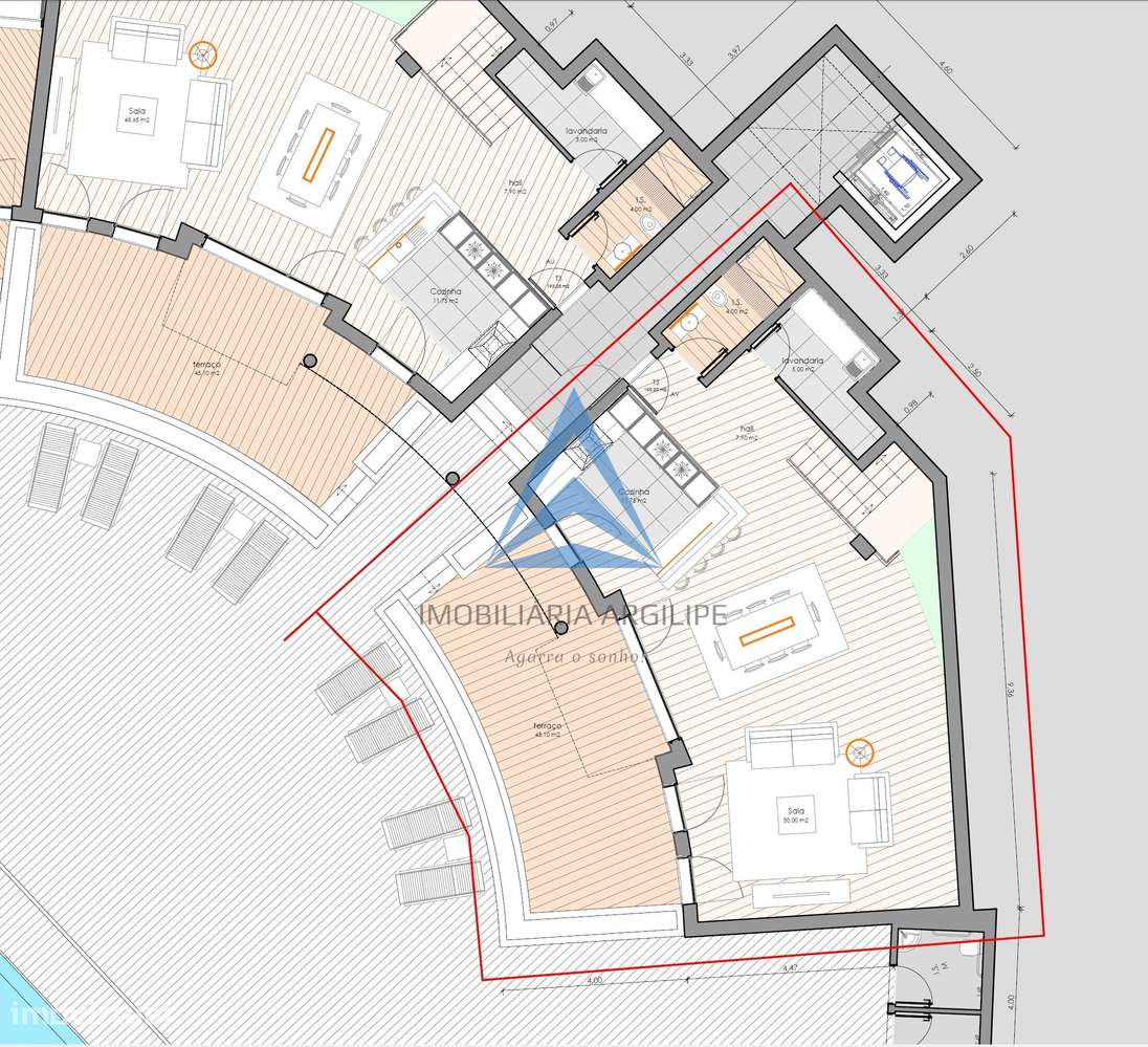 Apartamento T3 Duplex- Condomínio Fechado-46