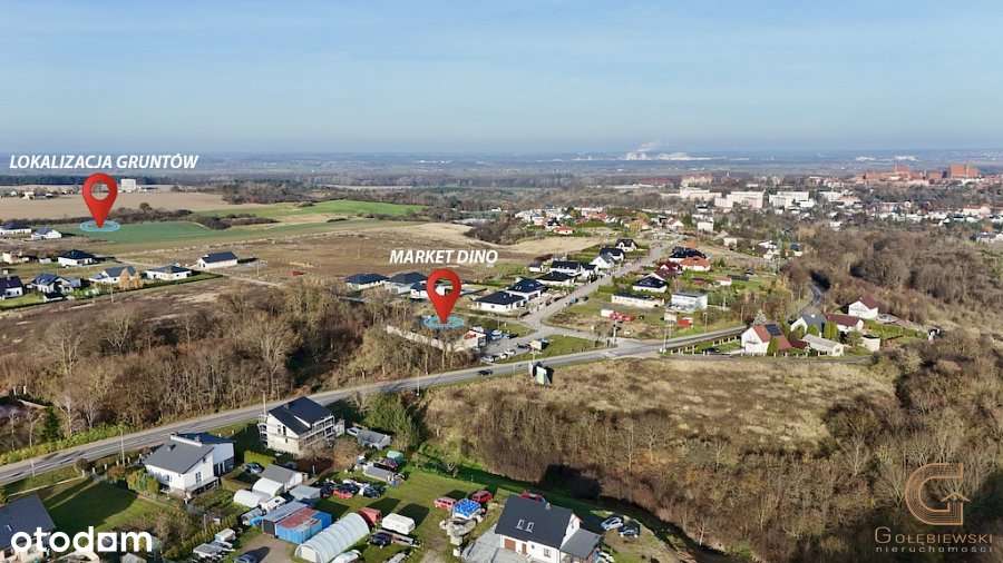 16 działek budowlanych w Chełmnie ! - Pełny obrazek: 4/12