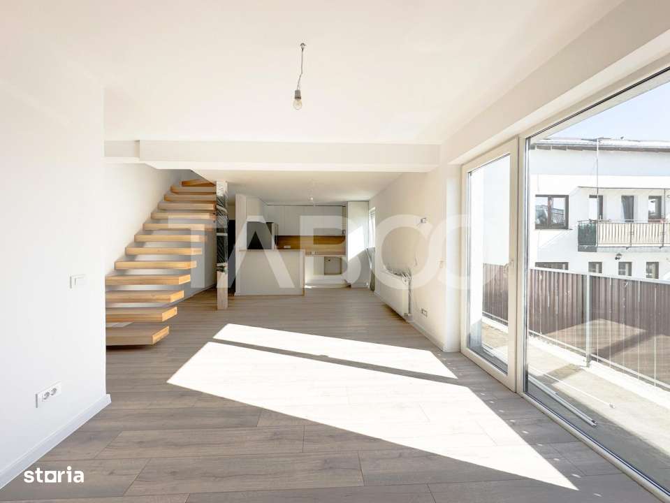 Apartament cu 4 camere 105 mp pe 2 nivele in vila noua cu parcare - Imagine principală: 1/10