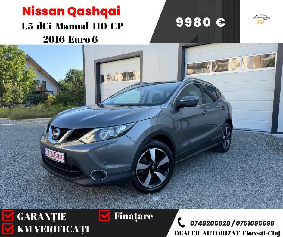 Nissan Qashqai II [2013 - 2021] 1.5 DCI N-Connecta 2016