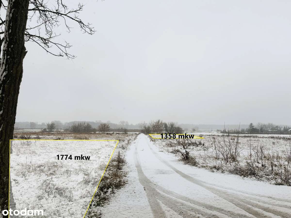 Działka budowlana 1358 lub 1774m² w MPZP; las, rzeka, prąd, woda - Pełny obrazek: 4/10