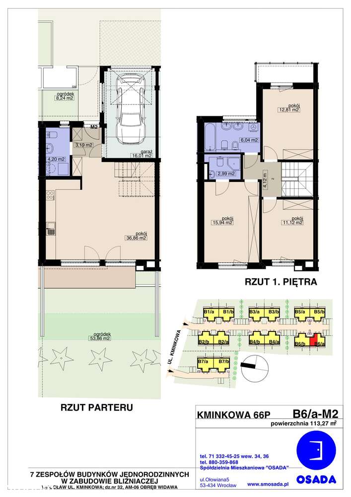 Segment B6/a/M2 - domy Kminkowa - Pełny obrazek: 1/6