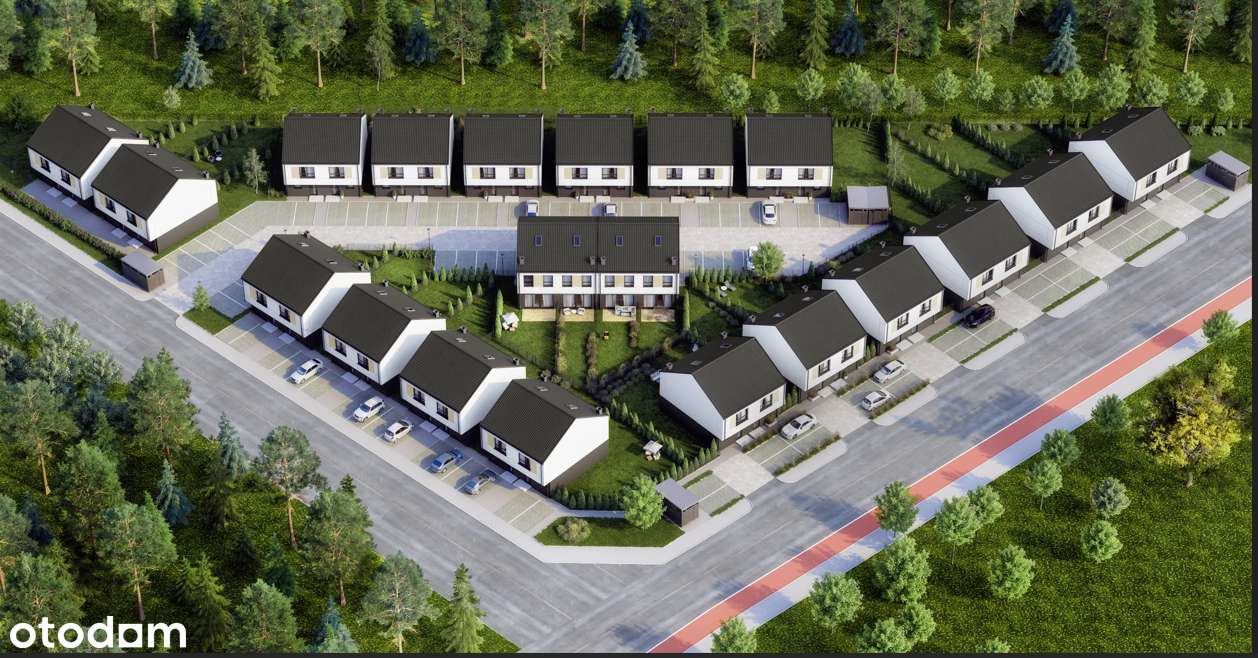 Nowoczesny bliźniak Osów-pompa ciepła, rekuperacja, światłowód, ogród - Pełny obrazek: 4/8