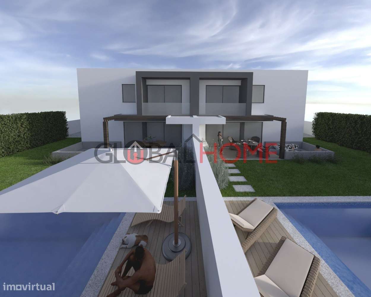 Moradia T3  Jovim  - Gondomar  ( Nova - Piscina )-3