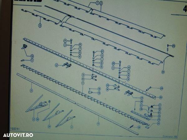 Cutit heder 4,2,m Claas - 1