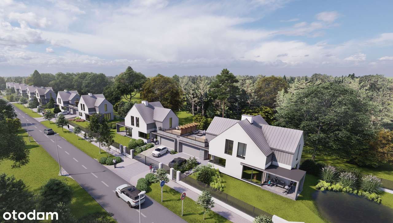 Nowoczesny bliźniak w zielonej okolicy – komfortowy dom w Żółwinie-6