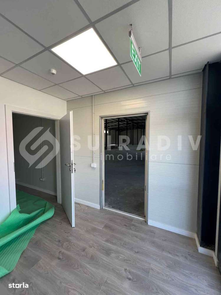 Hală nouă de închiriat – teren 1.300 mp, Câmpenești, la 250 m de E576 - Imagine principală: 5/10