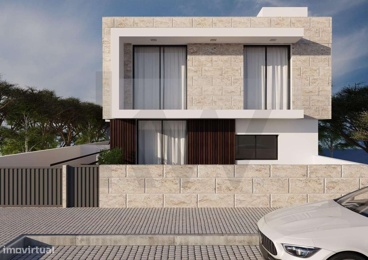 Moradia T3 a escassos metros da praia de Labruge, a iniciar construção - Grande imagem: 3/8