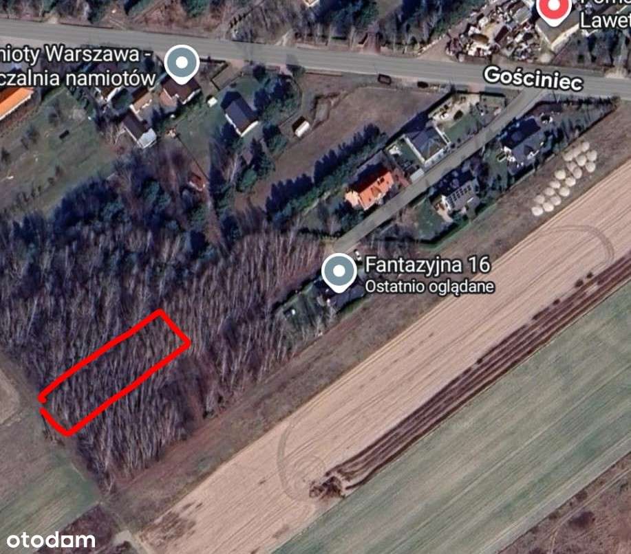 Działka budowlano–rolna przy wjeździe na S7, węzeł Antoninów-1