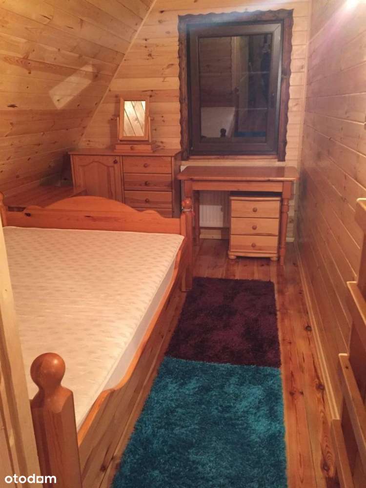 Dom drewniany całoroczny przy lesie Działka 915m-17