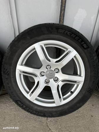 Jante Audi Q5 cauc 235/60R18 continental vara dot2017 5-6mm 8jx18et39 - 9