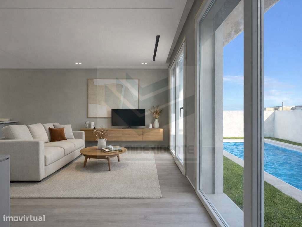 Moradia Isolada NOVA! Piscina Lavandaria Boas Áreas, Azeitão-5