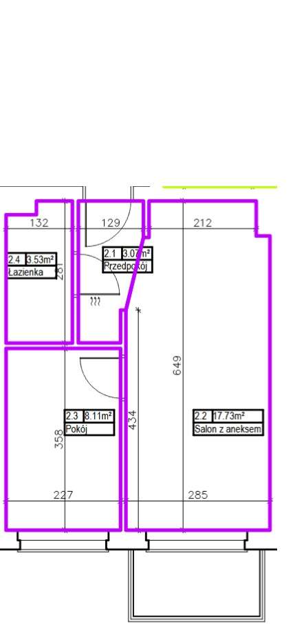 Nowe 2 pokojowe mieszkanie z mc. postojowym, bez PCC-7