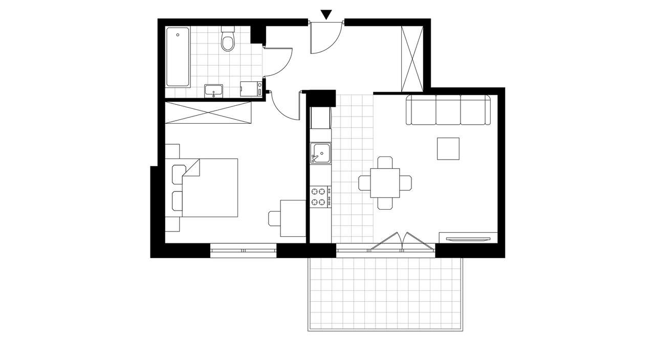 ul. Stawowa | mieszkanie 2-pok. | 2.5 - Pełny obrazek: 4/9