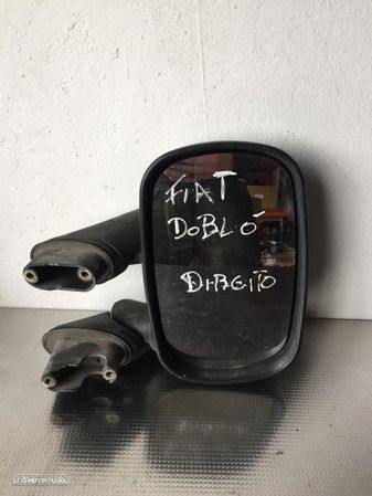 Espelho Retrovisor Dto Fiat Doblo Veículo Multiuso (119_, 223_) - 1