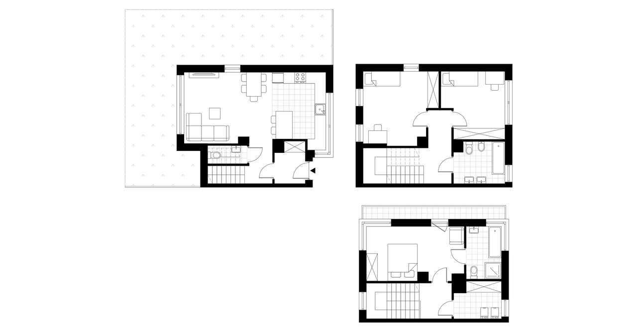 4-pokojowy dom 105m2 + ogródek Bezpośrednio - Pełny obrazek: 3/8