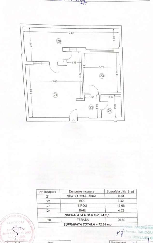 CAMPUSUL Universitar -2 camere +parcare  proprie mobilat utilat!-12
