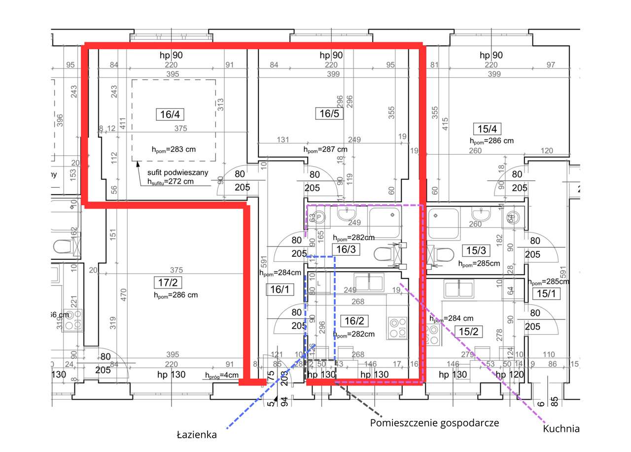 Przestronne mieszkanie, 50m2, do aranżacji własnej, galeriowiec-7