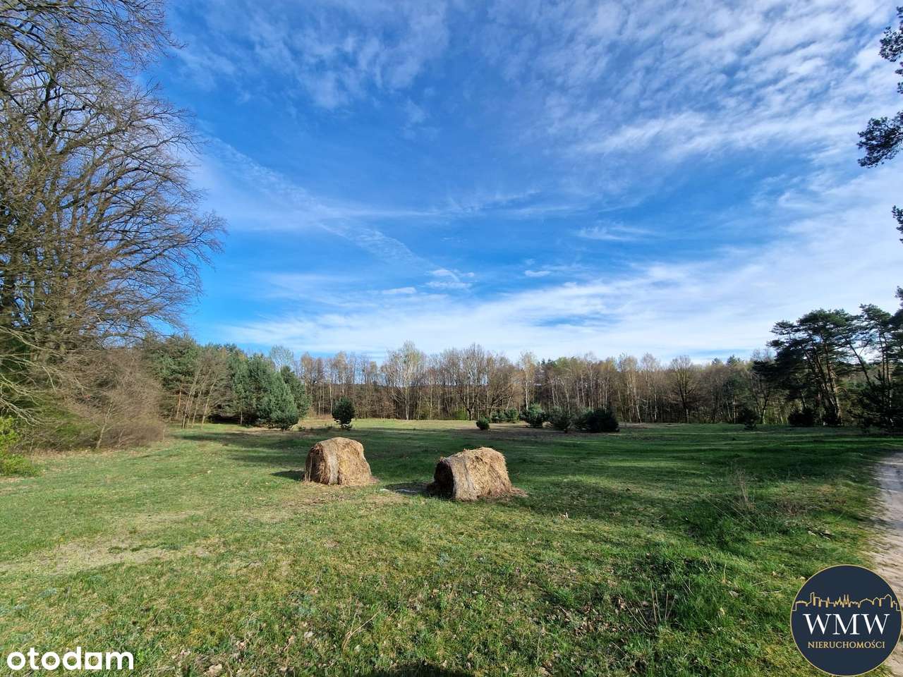 Działki budowlane pod lasem w Łazach-7