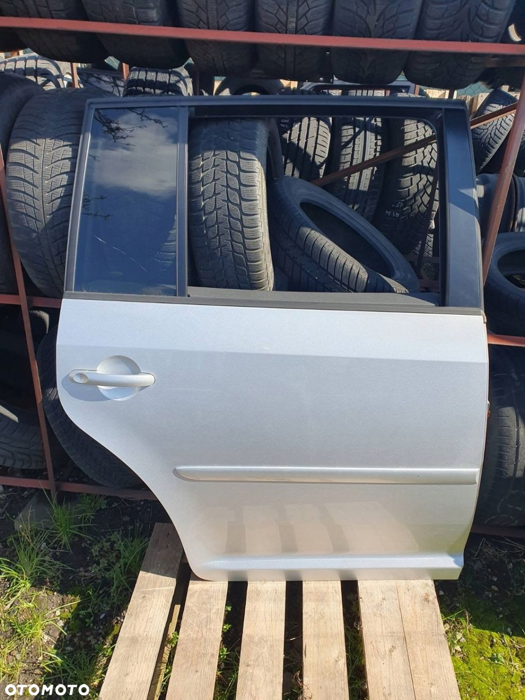 DRZWI L/P TYŁ VW TOURAN 1T LIFT 10-15 KOD LA7W - 2