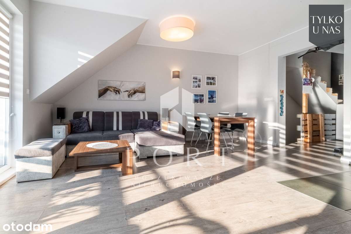 Dwupoziomowe 120m² z garażem na 2 auta | os.Wchod-1