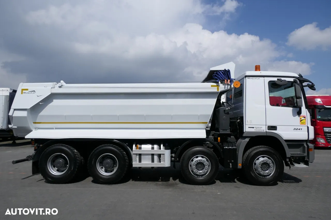 Mercedes-Benz ACTROS 4141 / 8x4 / BASCULANĂ SPATE / HIDROCLAP / CAPACITATE DE ÎNCĂRCARE: 19 TONE / EURO 5 EEV - 13