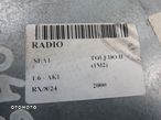 RADIO KASETA  SEAT TOLEDO II (1M2) 1M0035186B ROZKODWANE - 2