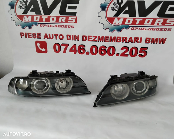 Faruri xenon reglaje noi BMW seria 5 E39 LCI FL Europa - 5