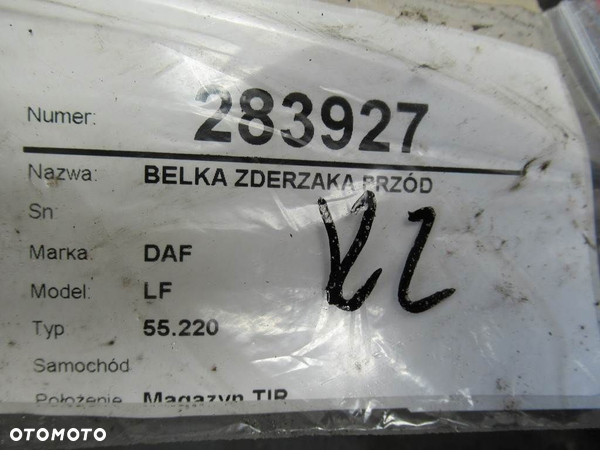 BELKA ZDERZAKA PRZÓD DAF LF 55 2001 - 2022 FA 55.220 - 11