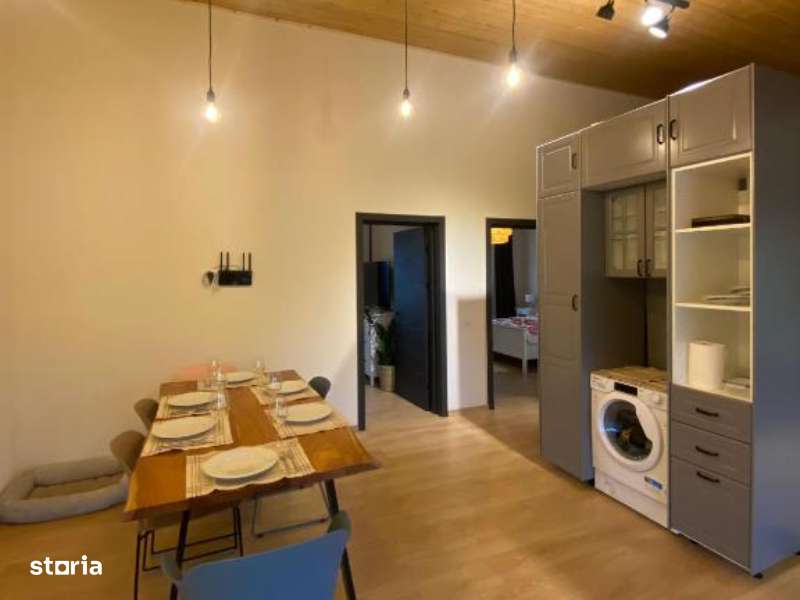 Casă nouă 2023, 2 dormitoare, 70 mp utili pe 239 mp teren – lângă Bran - Imagine principală: 5/13