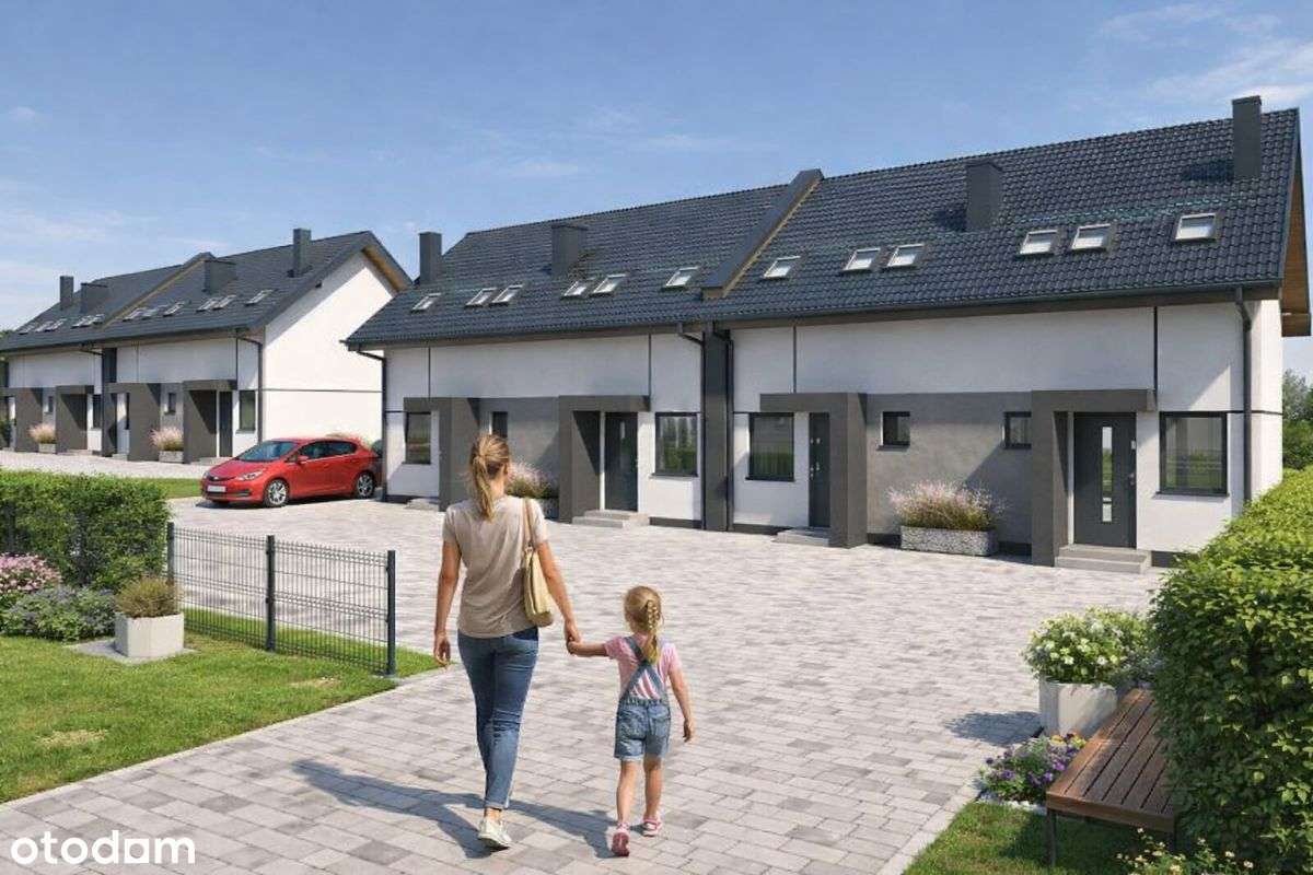 Bliźniak | Nowoczesne | Ogród 147 m2-1