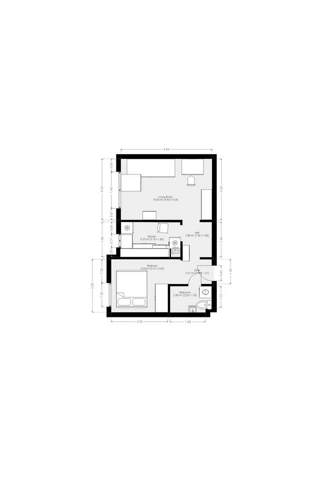 2 Pokojowe Wyposażone Mieszkanie Szombierki Od Zaraz Gotowe do wejścia-12