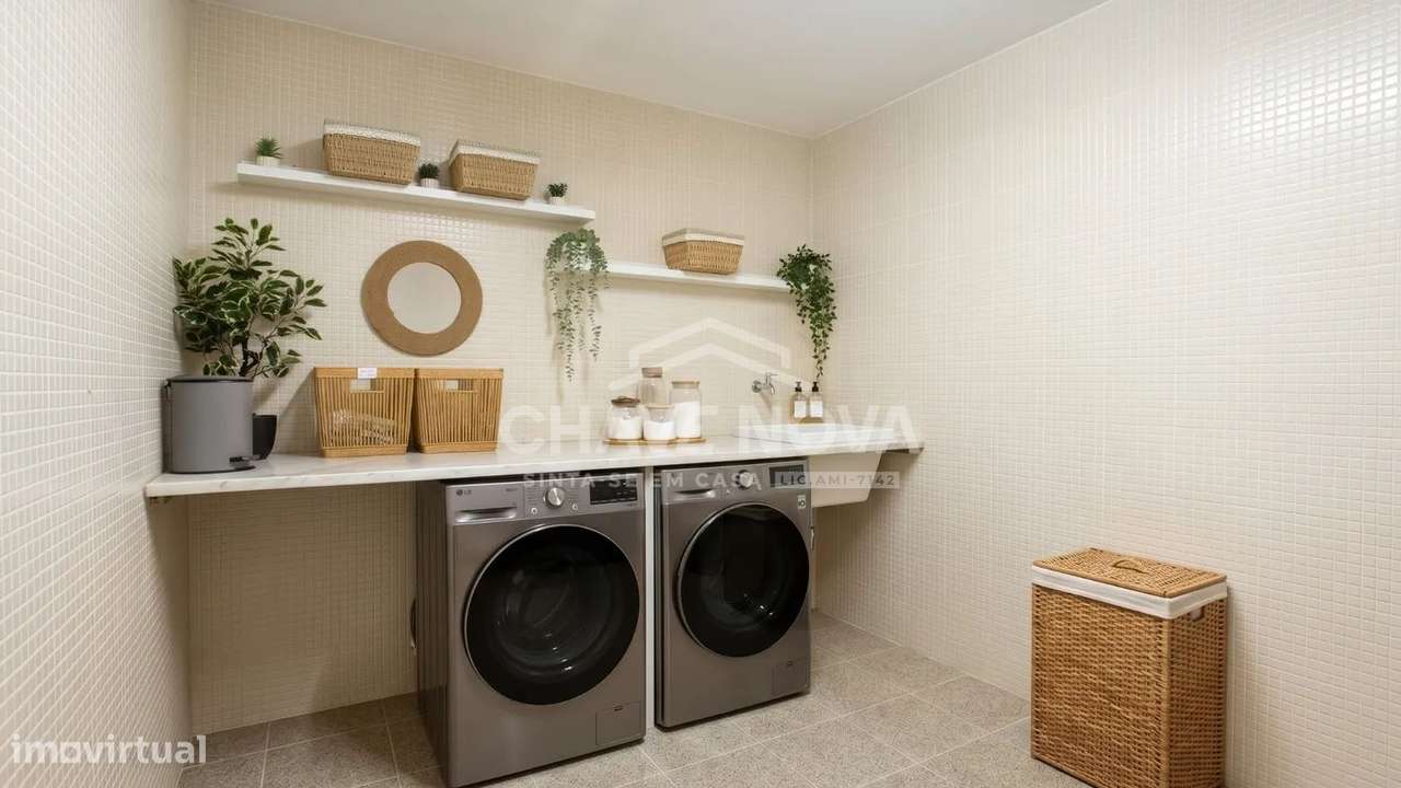 Moradia T3 com 4 casas de banho e piscina na Madalena-12