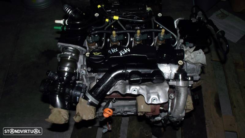 Motor Peugeot 308 / Peugeot Partner 1.6 Hdi - 9HX - 2008 / 2015 - 12 MESES GARANTIA - MT22 - 4