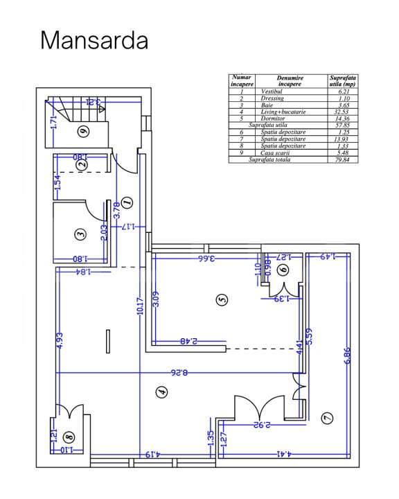 Casa de vanzare, 9 camere, 230 mp, zona - 13 Septembrie - Imagine principală: 5/7
