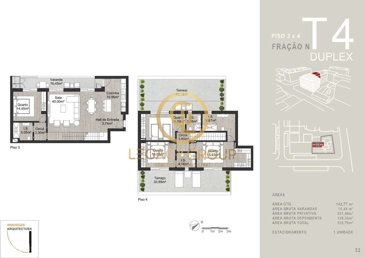 T4 (Duplex) Moderno - Perfeito para famílias - Grande imagem: 3/27