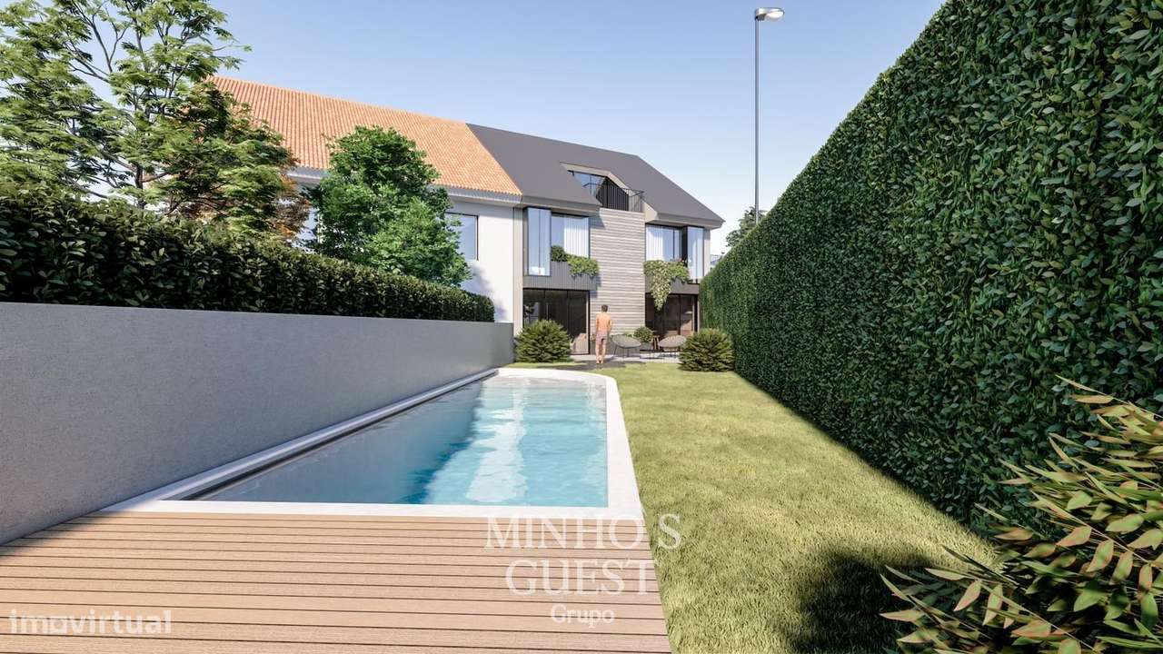 Moradia V3+1 Nova com Piscina | Nogueiró, Braga-1