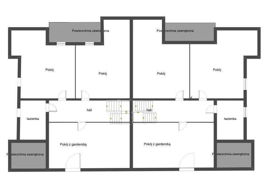 Dom Bliźniak - Mława ul. Rachockiego, Zabrody-3