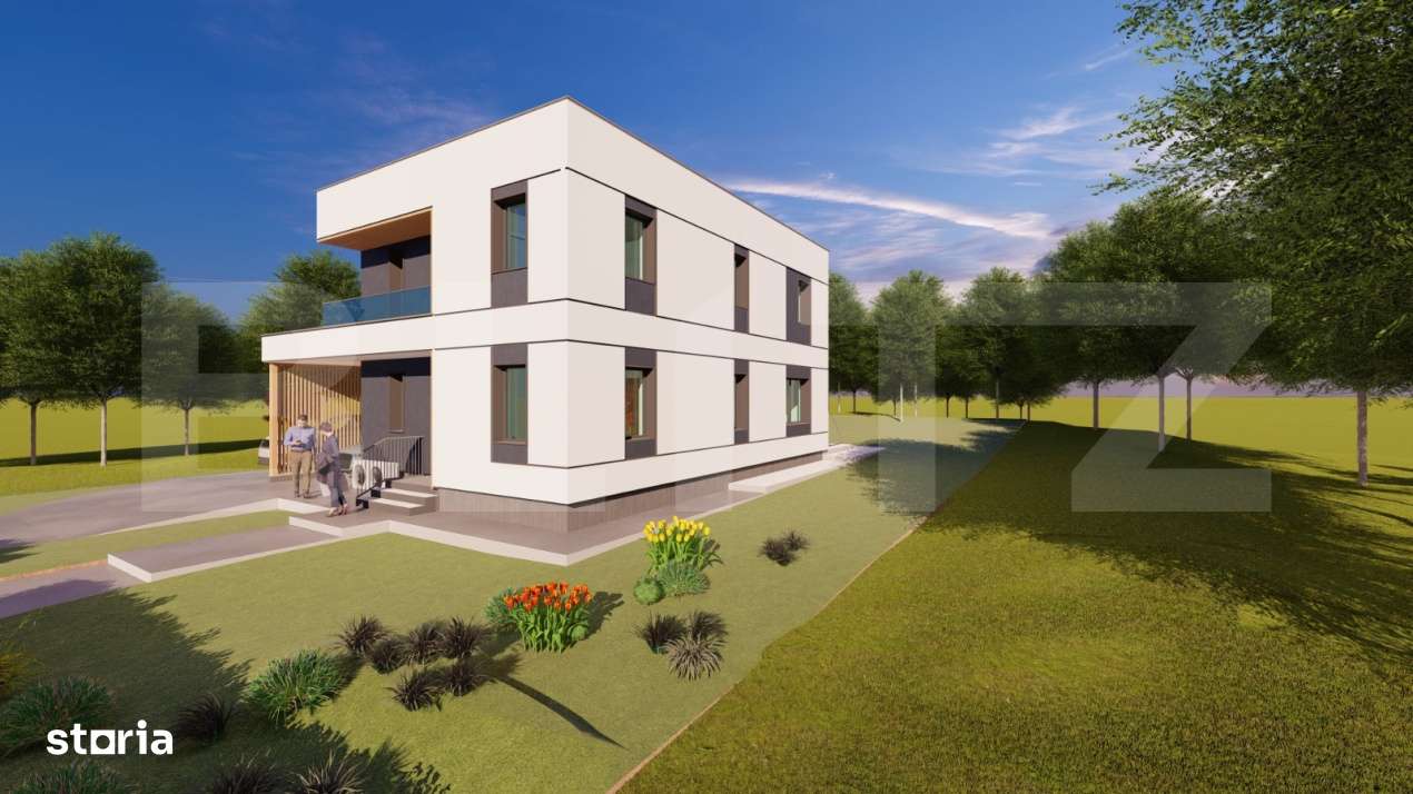 Casa moderna, la standard NZEB, 800 mp teren, Sopor - Imagine principală: 4/7