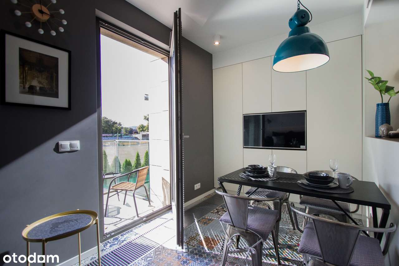 Nowoczesne mieszkanie typu studio, basen, siłownia w budynku. - Pełny obrazek: 5/16