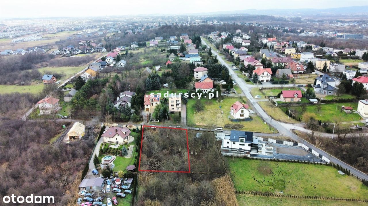 Działka, 1 000 m², Kraków