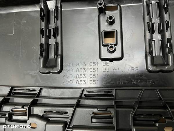 GRILL AUDI Q7 4M0 LIFT 2024 4M0853651BE ATRAPA ZDERZAKA AUDI Q7 II LIFT - 10