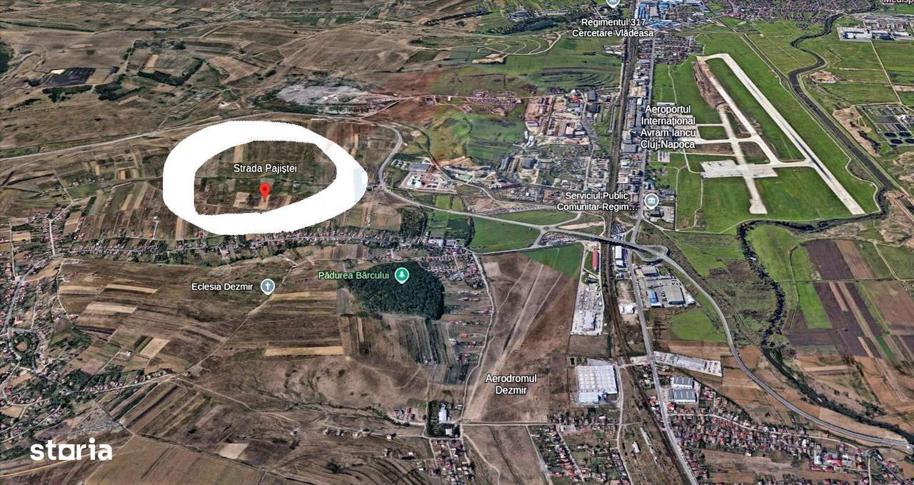 Teren Dezmir, parcelă de 500 mp, casă individuală - Imagine principală: 3/9