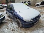 peugeot 206 eged maska zderzak lampa grill błotnik drzwi zbiornik paliwa szyba lusterko klamka - 4