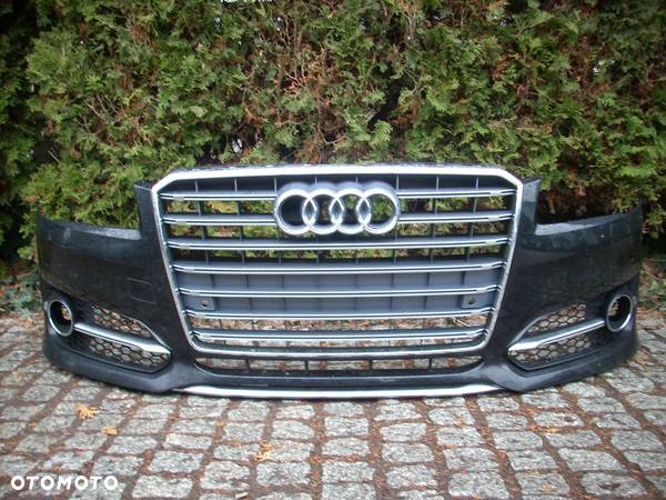 AUDI S8 D4 LIFT PRZÓD ZDERZAK EW CARBON A8 S-LINE - 3