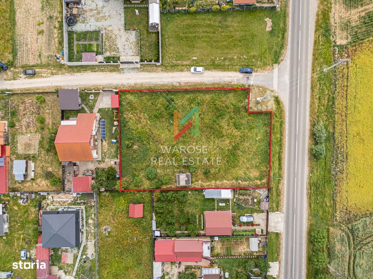 Teren intravilan | Satu Nou | Halchiu | Curent Gaz Apa - Imagine principală: 4/13