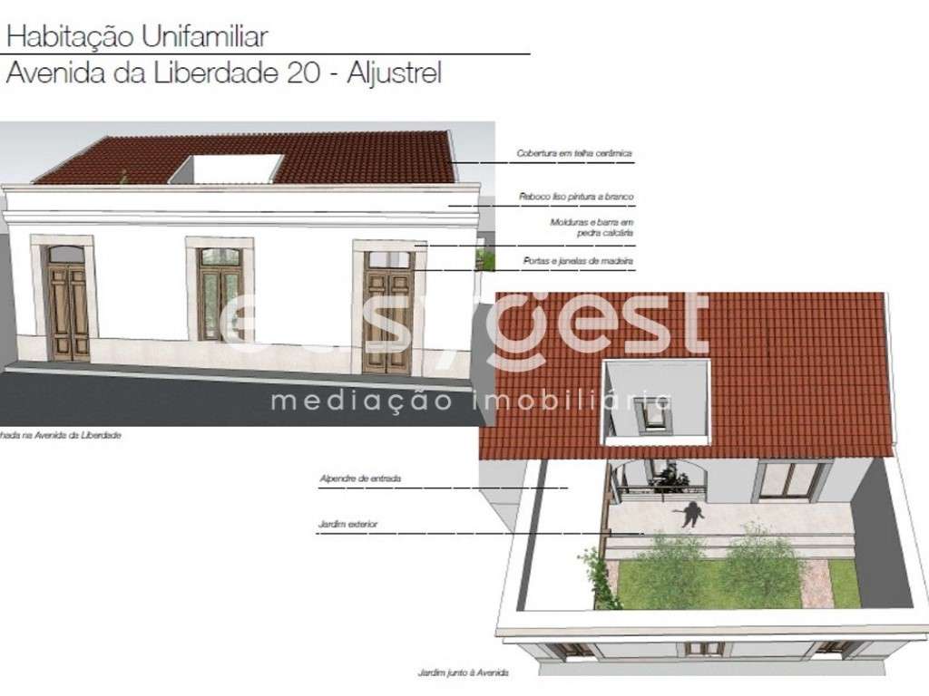 Moradia com boas áreas para recuperar na vila de Aljustrel - Grande imagem: 4/7